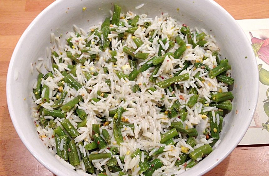 RISO BASMATI CON FAGIOLINI E PISTACCHI - La Speziale ...